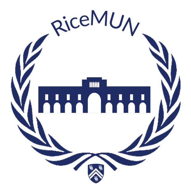 Rice Model United Nations Logo